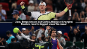 Zizou Bergs Bikin Alcaraz Tidak Berkutik di Rolex Shanghai Masters, Semua Jurusnya Tak Mempan