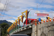 BNPB Resmikan Jembatan Kayu Gadang Pariaman