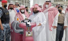 Syeikh Sudais Resmikan Robot Disinfeksi di Masjidil Haram