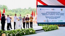 Presiden Jokowi Groundbreaking Proyek Hilirisasi Batu Bara Jadi DME
