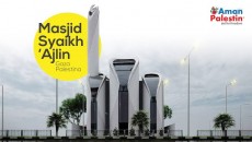 Pembangunan Masjid Syaikh Ajilin Dimulai, Warga Palestina: Shukran to Indonesia