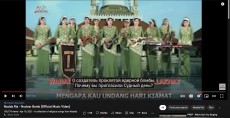 Video Klip Bom Nuklir Nasida Ria 'Ber-Subtitle' Bahasa Rusia, Pesan Damai untuk Putin?