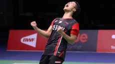 Taklukkan Peringkat Wahid Dunia, Ginting Bawa Indonesia Ungguli Jepang 1-0