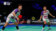 Taklukkan Jawara Olimpiade, Fajar/Rian Melangkah ke Semifinal