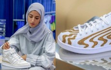 Kolaborasi Keren Adidas dan Seniman Muslim Lukis Sneakers dengan Henna