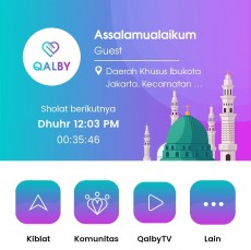 Hadir di Indonesia, QalbyApp Bantu Kebutuhan Milenial Muslim Beribadah