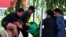 Satpol PP Selamatkan Pengemudi Ojol Diduga Hendak Bunuh Diri