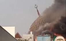 Polisi Pastikan Tak Ada Korban Jiwa Kebakaran Kubah Masjid JIC