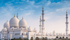 Presiden Jokowi dan Muhamad bin Zayed Resmikan Masjid di Solo