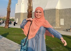 Bikin Salfok, Ini 4 Penampilan Syar'i Tissa Biani Saat Umroh