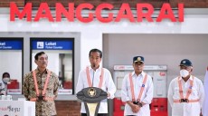 Jokowi Resmikan Proyek Pengembangan Stasiun Manggarai Tahap 1