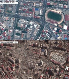Foto Satelit Turki-Suriah Luluh Lantak, Gempa Hancurkan Segalanya