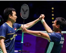 Tunjukkan Sportivitas, Ahsan Tetap Bermain Meski Cedera