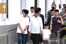 Jokowi dan Ganjar akan Salat Idul Fitri di Masjid Sheikh Zayed Solo