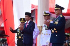 HUT ke-78 TNI, Presiden Puji Kekuatan Alutsista Indonesia