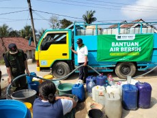 Kemarau Panjang, Lazisnu Distribusikan 4,9 Juta Liter Air Bersih