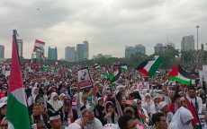 Jutaan Orang Hadir di Monas Doakan Kemerdekaan Palestina