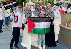 7 Artis Kompak Ikut Aksi Bela Palestina, Intip Outfitnya Yuk!