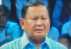 Janji Berantas Korupsi, Prabowo: Pemimpin Harus Memberi Contoh