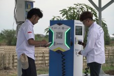 BANGGA, Charging Station Kendaraan Listrik Buatan Unair dan Barata Indonesia