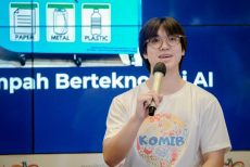 Komunitas Karya Pelajar Hadirkan Pemilah Sampah Berbasis AI