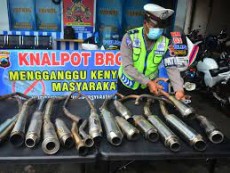 Tekan Angka Laka Lantas, Ditlantas Polda Jatim Ajak Masyarakat Wujudkan Zero Knalpot Brong