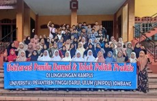 Unipdu Jombang Serukan Pemilu Damai dan Tolak Politik Praktis