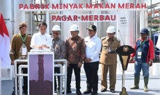Pabrik Percontohan Minyak Makan Merah Pertama di Indonesia Diresmikan