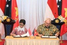 Perkuat Hubungan Bilateral dengan Papua Nugini, Menlu RI Dorong Kerja Sama Pembangunan