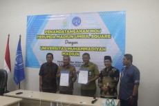 UMJT dan Perumda Madiun Umbul Square MoU Catur Darma Perguruan Tinggi