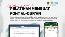 Seniman Kaligrafi, Siap-siap! LPMQ Buka Kelas Font Al-Qur'an Digital