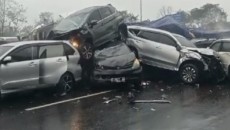 Update Korban: Satu Tewas dalam Kecelakaan Massal Tol Cipularang