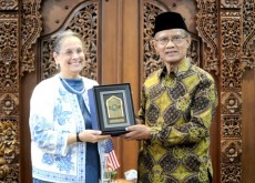 Dikunjungi Dubes AS, Haedar Nashir Pesan Perdamaian Israel dan Palestina