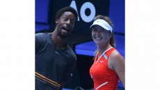 Gael Monfils, Elina Svitolina, Pasangan Suami Istri Sama-Sama Tumbangkan Petenis Peringkat 4 Dunia