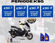 Pemilik Motor Yamaha Harus Tahu, Ini Jadwal Servis Gratis Sesuai KSG Moto Baru