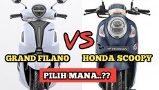 Honda Sccopy Vs Yamaha Grand Filano Hybrid, Mana yang Lebih Bagus?