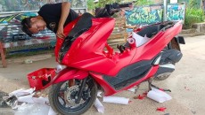 Tips Ampuh untuk Wrapping Full Bodi Motor Agar Lebih Rapih!
