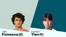 Bintang Tenis Brazil, Joao Fonseca Tumbangkan Bintang Pelajar Amerika, Learner Tien di Miami Open 6-7, 3-6, 6-4