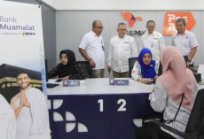Pos Indonesia & Bank Muamalat Luncurkan Tabungan Haji Syariah