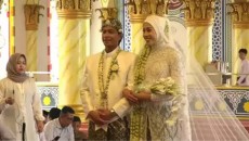 Gaun Putih dan Air Mata, Momen Haru Megawati Hangestri di Hari Pernikahannya