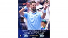 Tampil Kurang Bagus Lawan Petenis Kualifikasi, Djokovic Masih Lolos ke Babak Ketiga US Open