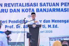 Mendikdasmen Resmikan 14 Sekolah di Kalimantan Selatan, Hasil Program Revitalisasi