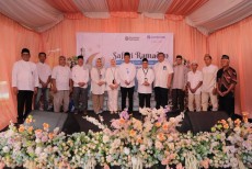 Jamkrindo Salurkan Ribuan Paket Sembako dan Santunan Yatim Piatu di Gorontalo