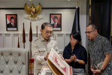 Menteri Kebudayaan dan Svida Alisjahbana Bahas Sinergi Pelestarian Berkelanjutan Candi Borobudur