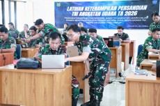 Tingkatkan Kapabilitas Personel, Dispamsanau Gelar Pelatihan Keterampilan Persandian