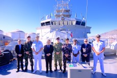 Lalui Pelayaran Etape III, KRI Canopus-936 Laksanakan Diplomasi Maritim di Afrika Selatan