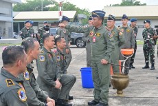 Empat Penerbang Skadron Udara 12 Sukses Terbang Solo Pesawat Rafale