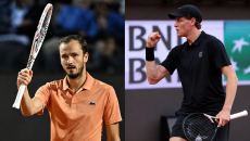 Duel Panas Semifinal Italia Open: Sudah Cukup Bekalkah Medvedev Bertarung Melawan Jannik Sinner?