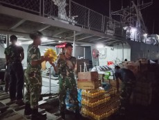 TNI AL Dikerahkan, Bantu Korban Terdampak Bencana Gempa di Kepulauan Sangihe dan Talaud Sulut