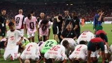 Usai Singkirkan Belanda, Timnas Maroko Sujud Syukur Bersama di Lapangan Piala Dunia 2026